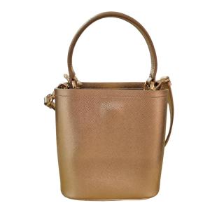 Sac Panier Prada Gold