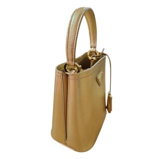 Sac Panier Prada Gold