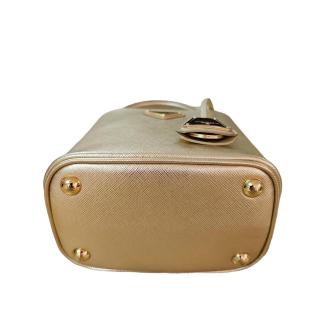 Sac Panier Prada Gold