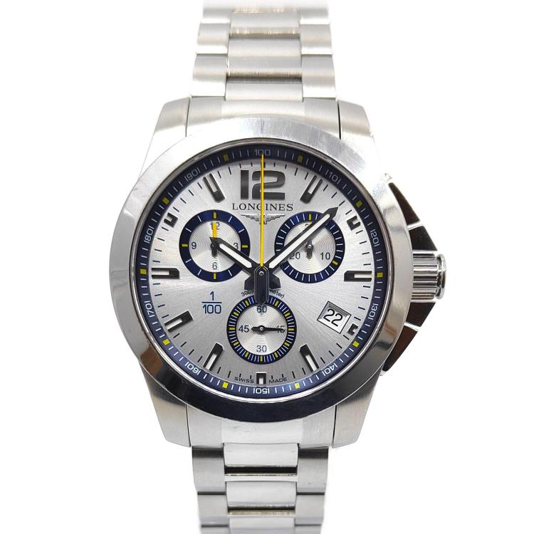 Longines Conquest 1/100th St Moritz Chronograph