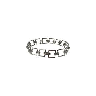 Bracelet or blanc diamants