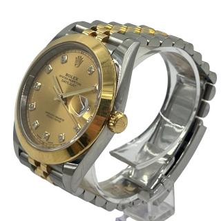 Rolex Datejust or/acier