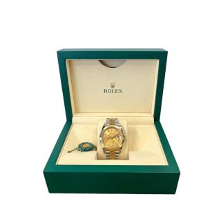 Rolex Datejust or/acier