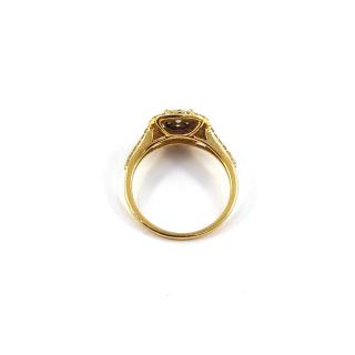 Bague Or Jaune 18k Diamants 0.80 Ct