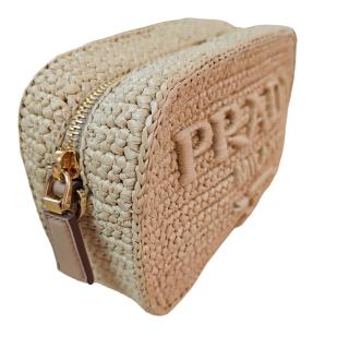 Sac Prada Raffia Shoulder