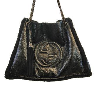 Sac Cabas Gucci Soho Mouton GM