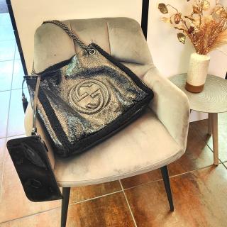 Sac Cabas Gucci Soho Mouton GM