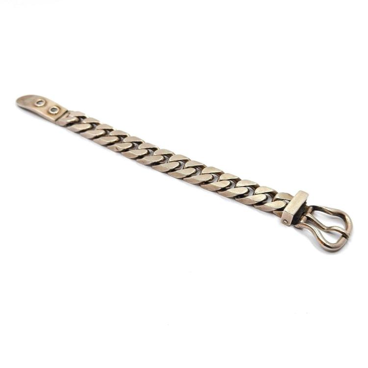Bracelet Hermès Boucle Sellier Moyen Modèle Argent 925