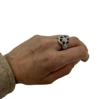 Bague Saphirs & Diamants