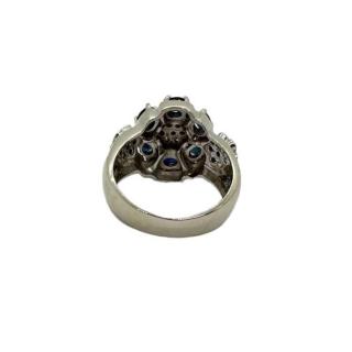 Bague Saphirs & Diamants