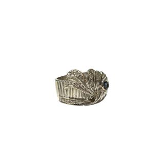 Bague Saphirs et Diamants