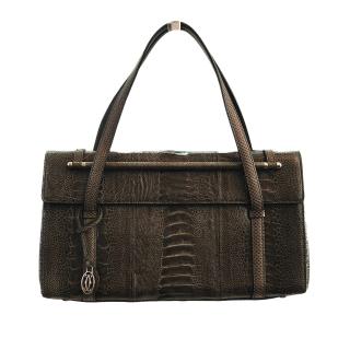 Sac à main Cartier Vintage cuir de patte d’autruche