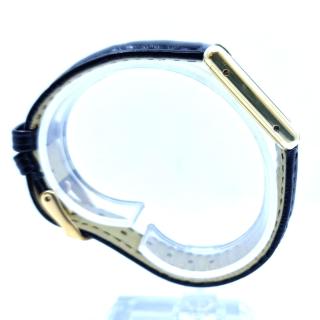 Cartier Tank Vermeil Manual Black Dial