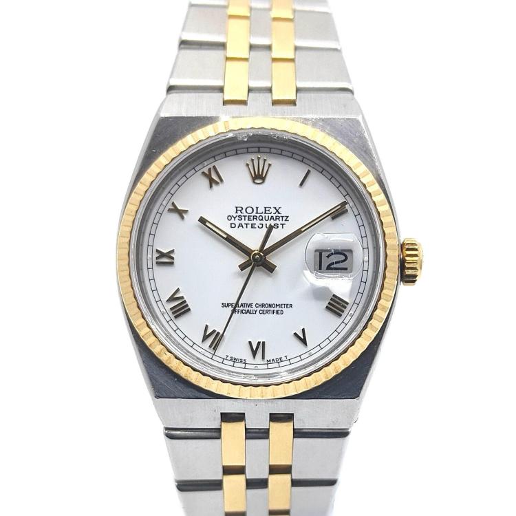 Rolex DateJust OysterQuartz 36 Two Tone
