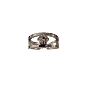 Bague Or Blanc 18 Ct et Diamant 0.8 Ct