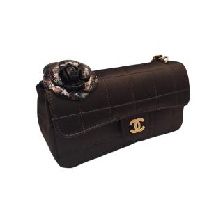 Pochette Chanel Camélia Satin