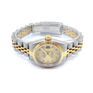 Rolex Lady DateJust 26 Champagne Diamond Dial