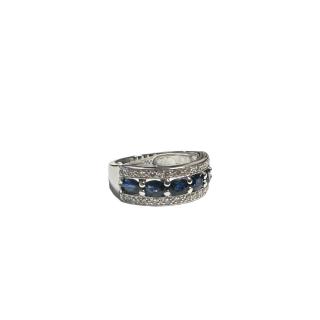 Bague Saphirs & Diamants