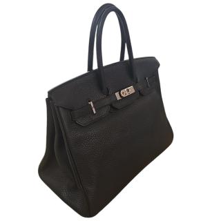 Sac noir hermes new arrivals