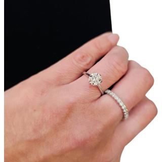 Bague Solitaire 1.25 Ct
