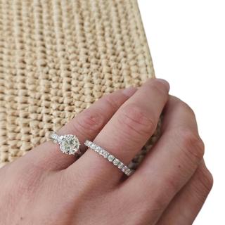 Bague Solitaire 1.85 Ct