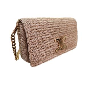 Céline Multipochette Raphia