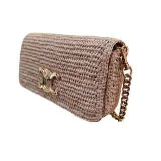 Céline Multipochette Raphia