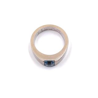 Bague Cartier Tank Solo Aigue Marine