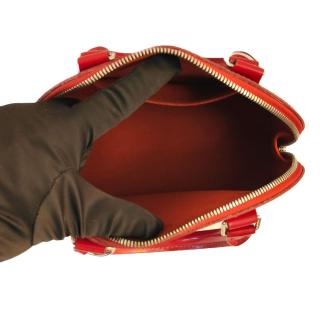 Sac à main Louis Vuitton Alma BB Epi Rouge