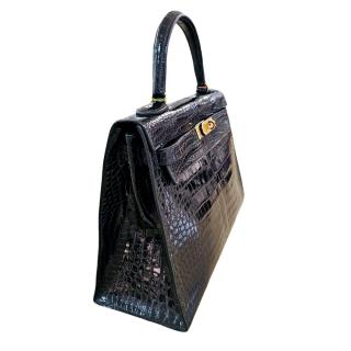 Sac Hermès Kelly Crocodile 32