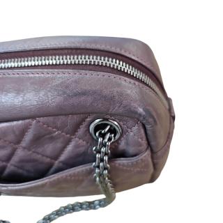 Sac Camera Chanel 2.55 Parme Metallique