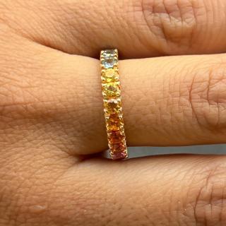 Bague Clarence Saphirs