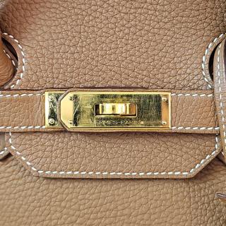Sac Hermès Birkin 35 Gold
