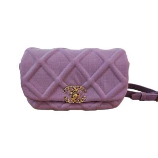 Sac Ceinture Chanel 19 Jersey Matelasséture