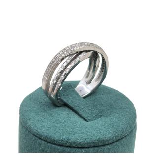 Bague avec Diamants Or 18 CT