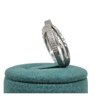 Bague avec Diamants Or 18 CT
