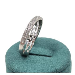 Bague avec Diamants Or 18 CT