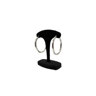 Créoles Or blanc 14ct