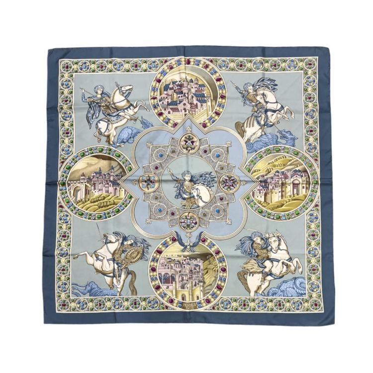 Foulard Hermès Le Triomphe Du Paladin