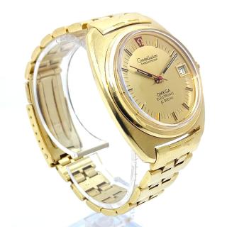 Omega Constellation f300Hz Electronic 18k Gold