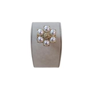 Bague Gucci Pearl Double G