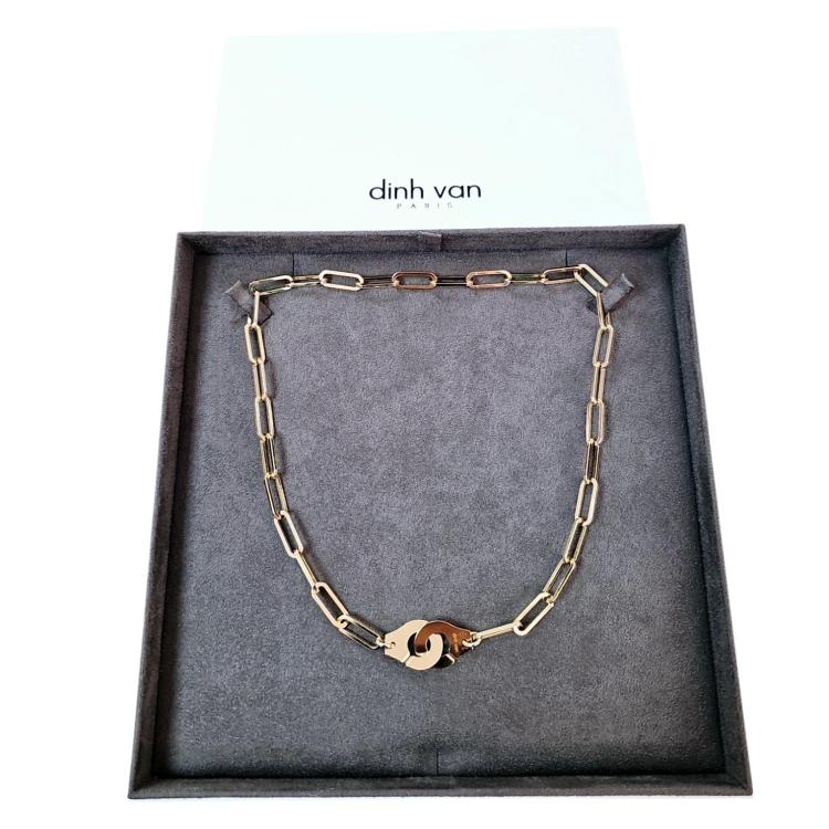 Collier menotté dinh van prix deals