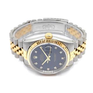Rolex DateJust 36 Black Diamond Dial
