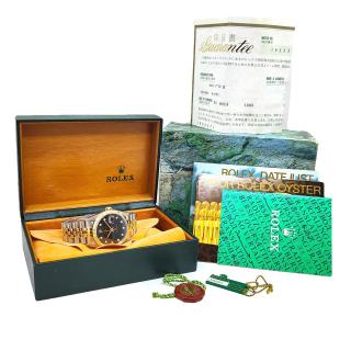 Rolex DateJust 36 Black Diamond Dial