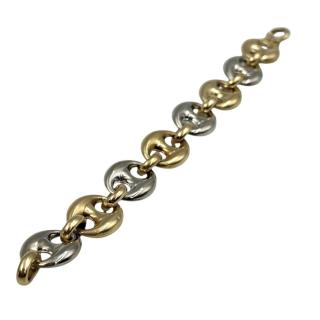 Bracelet Or Jaune et Blanc