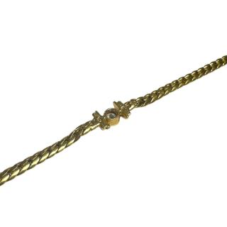 Bracelet Or Jaune & Diamant 0.25ct