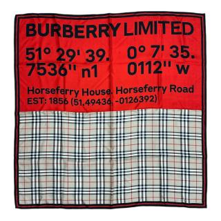 Foulard Burberry