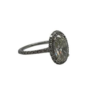 Bague Or Blanc 2.01 Carats