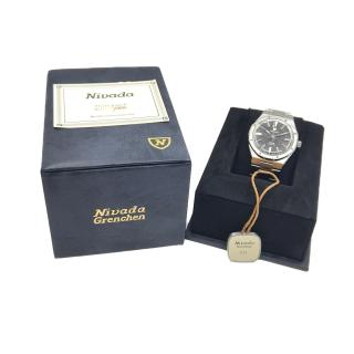 Nivada Grenchen F77 Titanium Meteorite