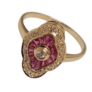 Bague Or 18k Diamants